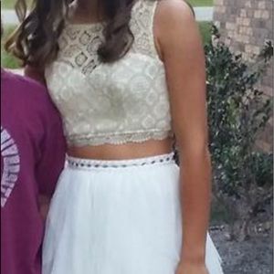 2 piece Homecoming Dress